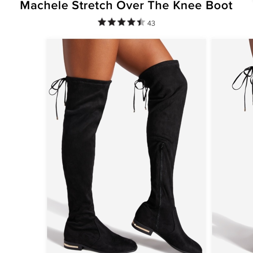Knee High Black Boots